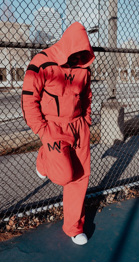 Maison Vèritè Full Red Tech Suit