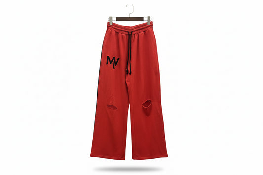 Maison Vèritè Red Tech Suit Pants